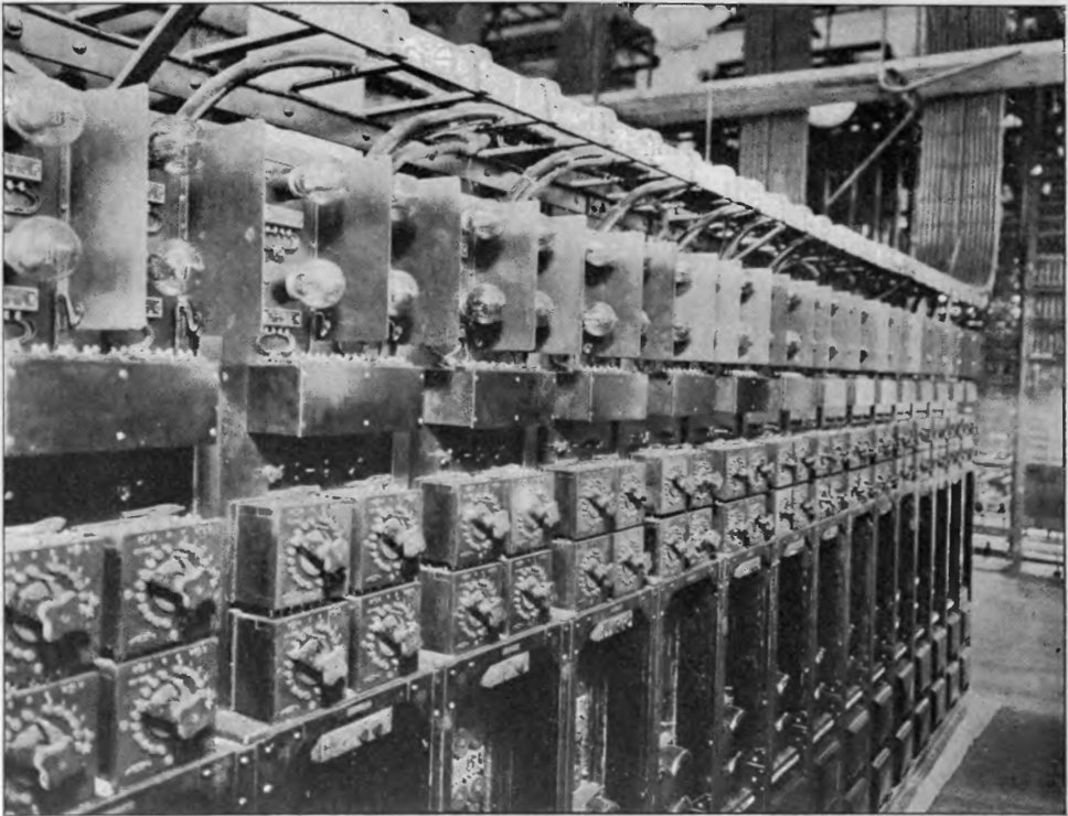 Early Audion telephone repeaters